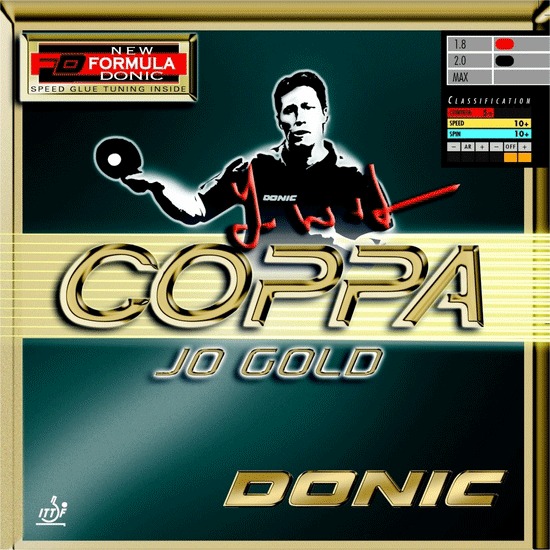 Donic Coppa Jo Gold Table Tennis Rubber Supplier In Mumbai